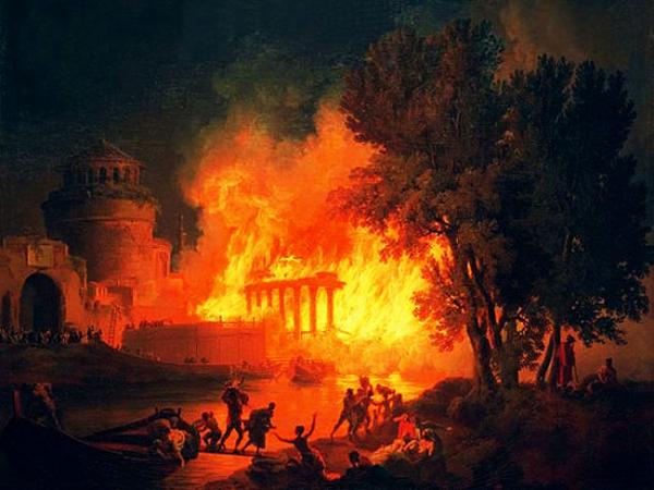 stop fires in grand ages rome